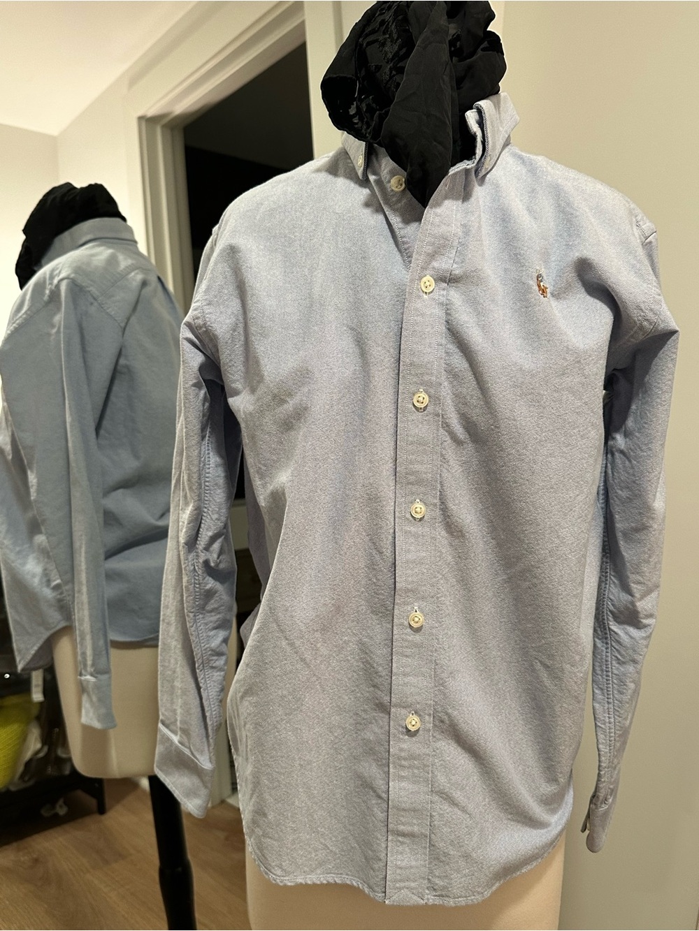 Ralph Lauren Light Blue Button-Down Oxford Shirt